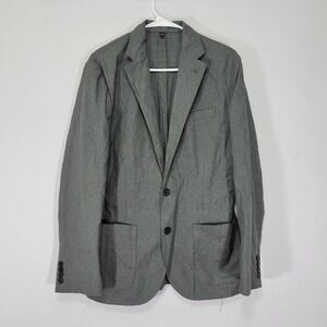J.Crew Thompson Men's‎ Sport Coat Blazer Two Button Gray Suntructured Size 36R
